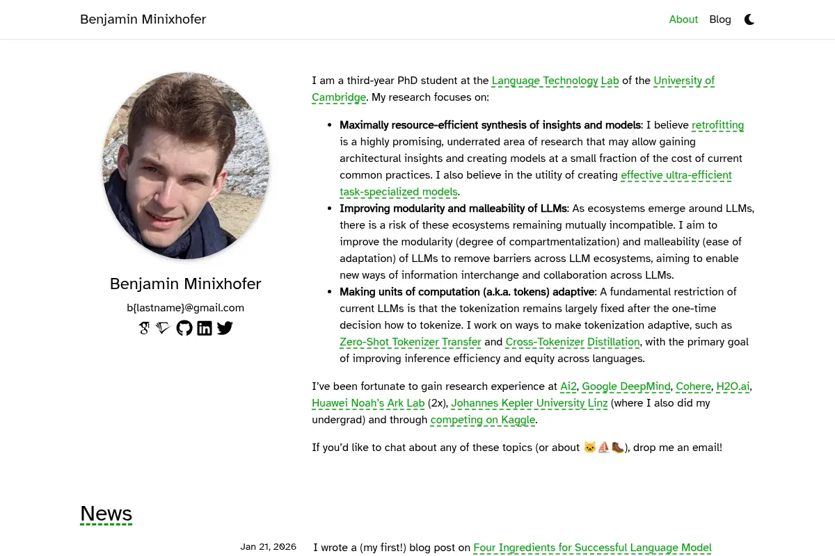 Benjamin Minixhofer