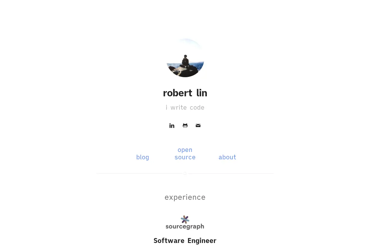 Robert Lin's Blog & Portfolio