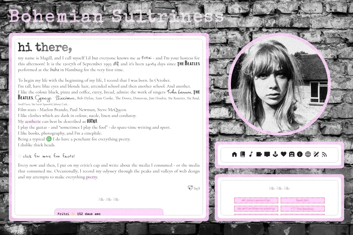 Bohemian Sultriness