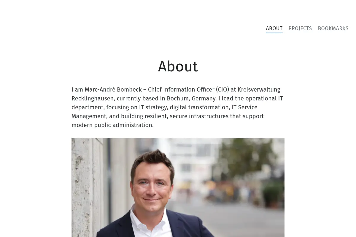 Marc-André Bombeck | bombeck.io