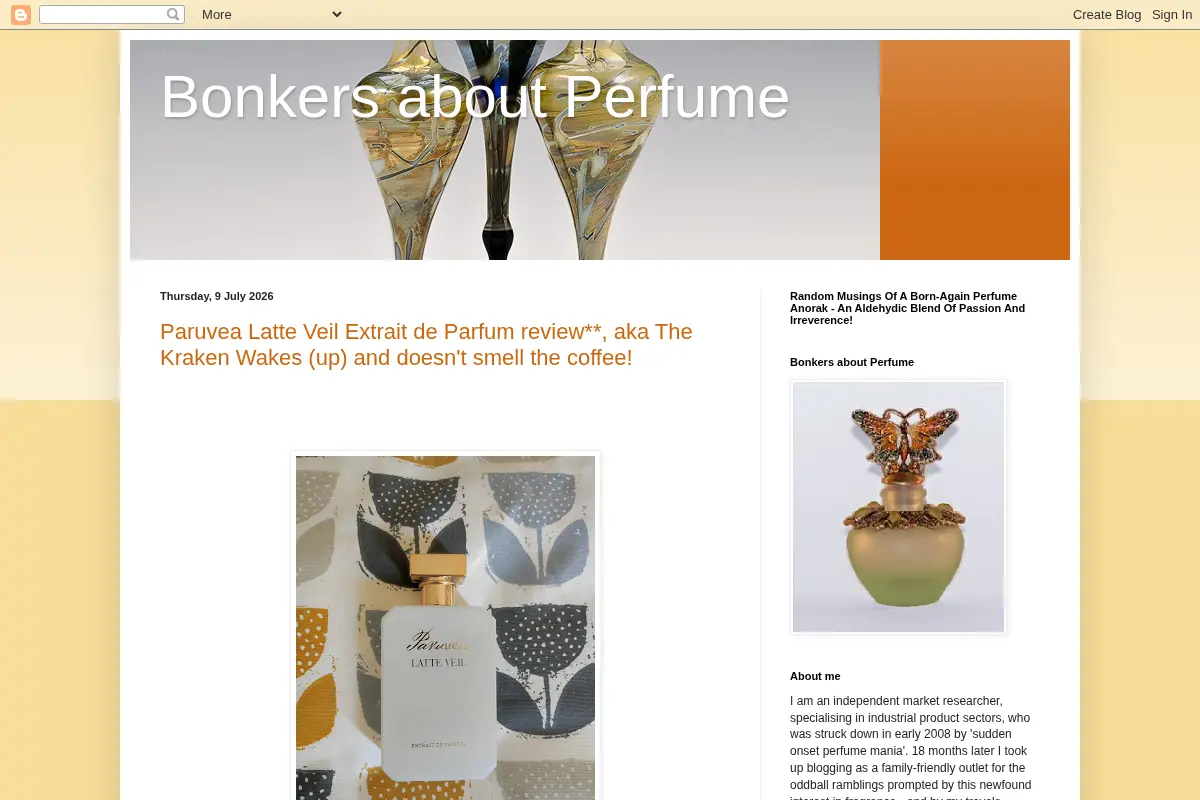 Bonkers about Perfume