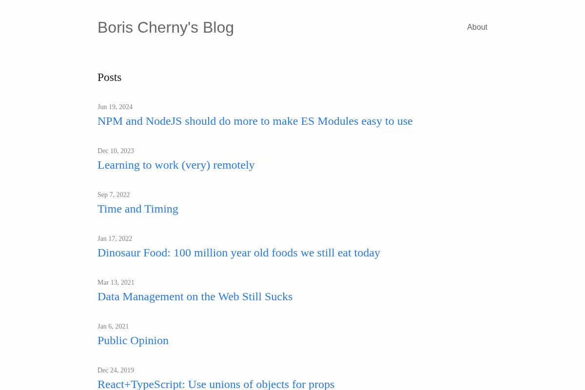 Boris Cherny's Blog