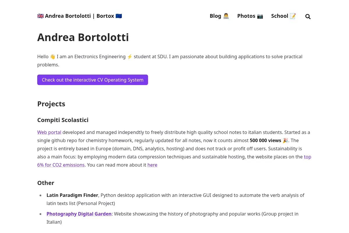 Andrea Bortolotti | Bortox