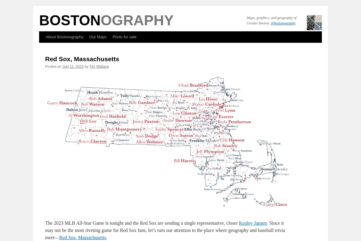 Bostonography