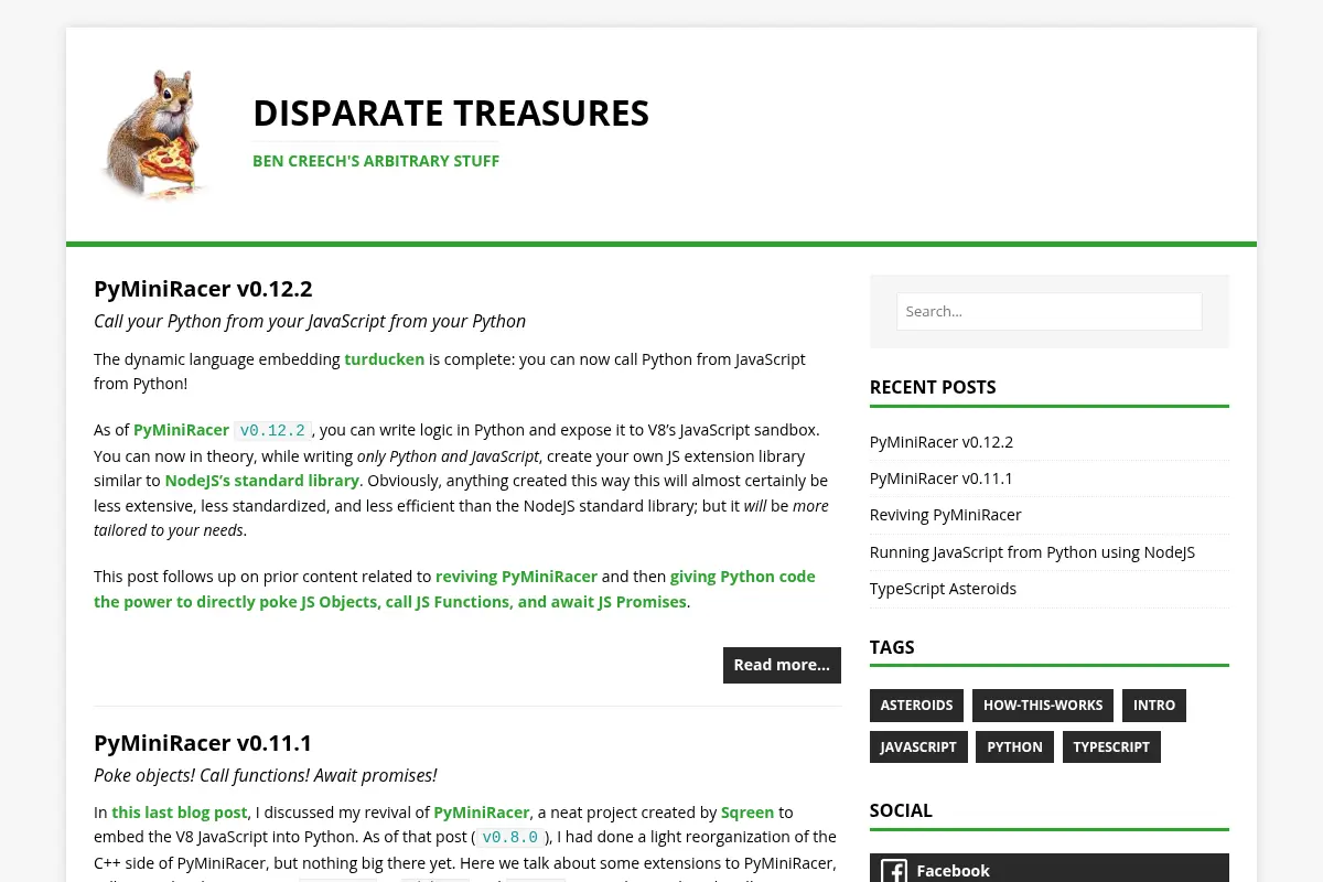 Disparate Treasures