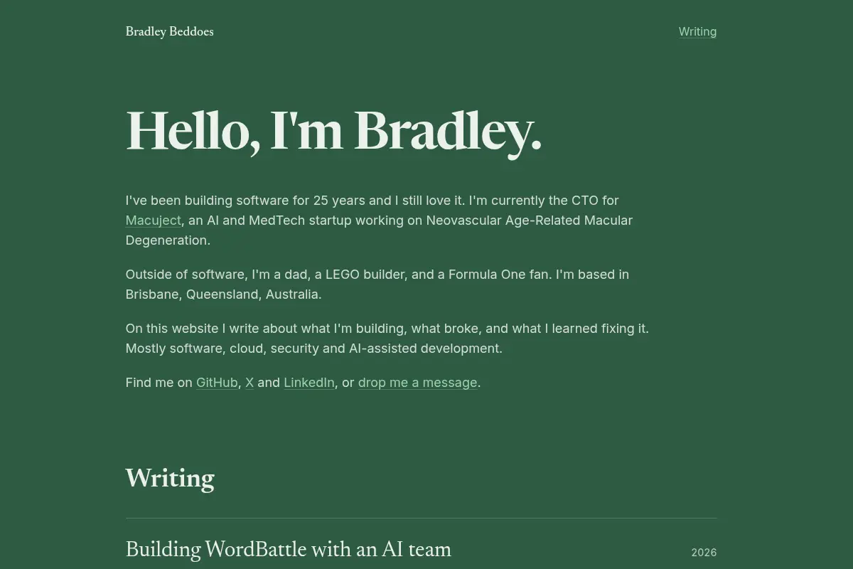 Bradley Beddoes