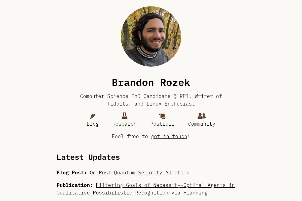 Brandon Rozek