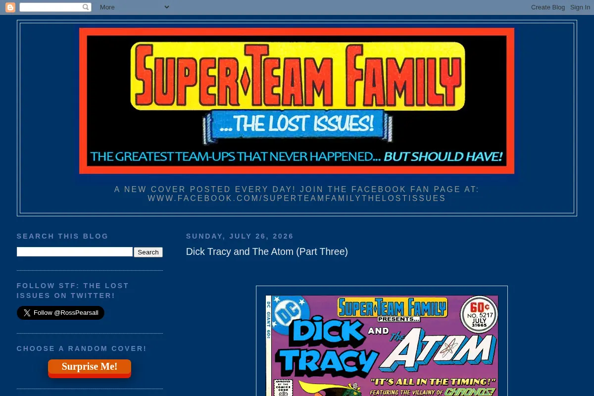 Super-Team Family: The Lost Issues!
