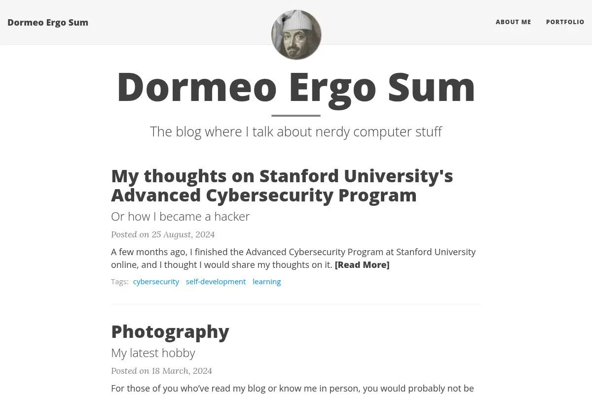 Dormeo Ergo Sum