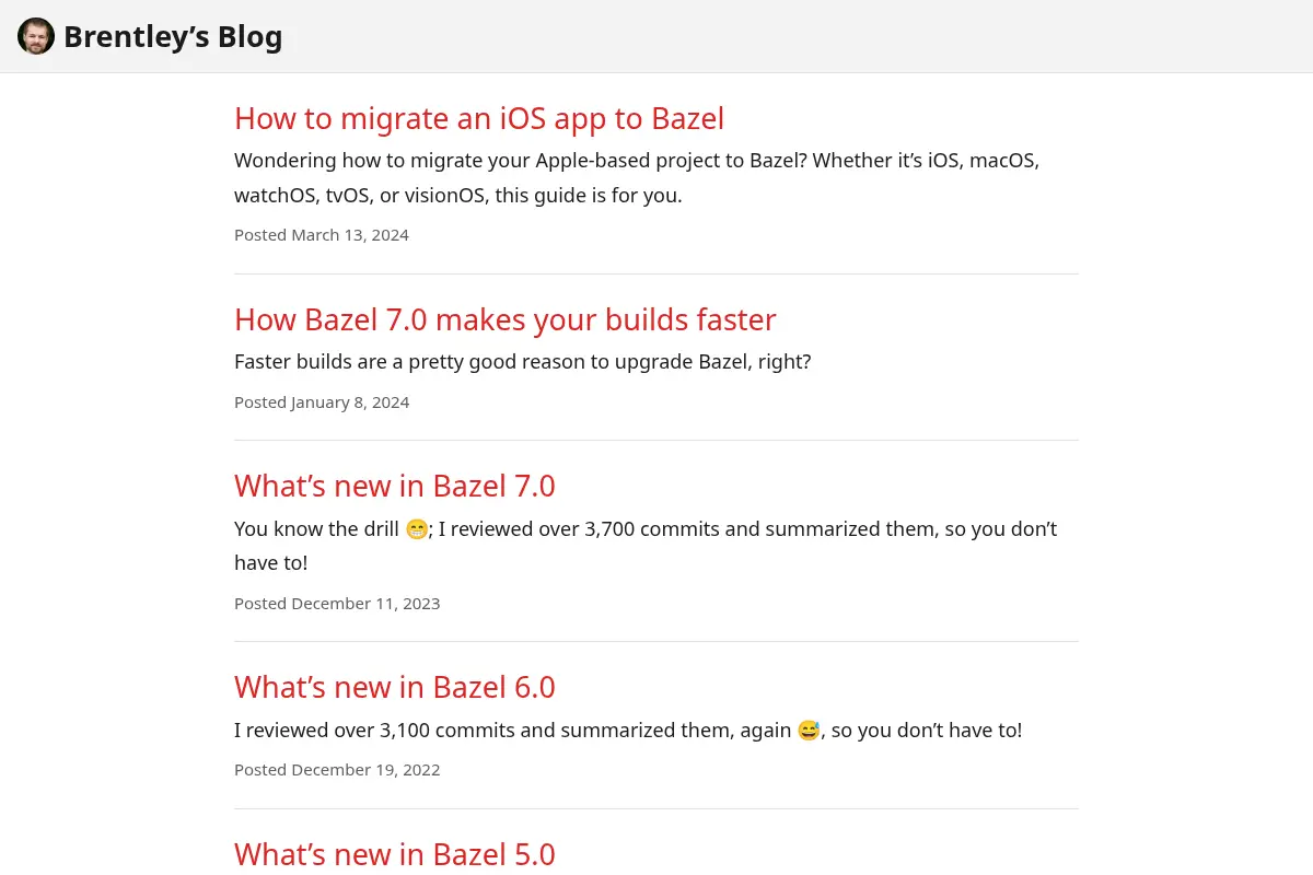 Brentley’s Blog