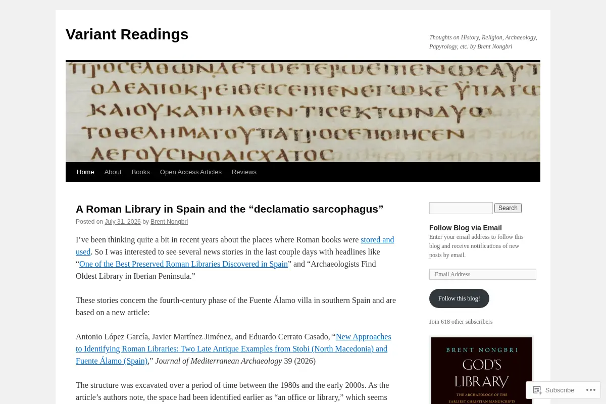 Variant Readings