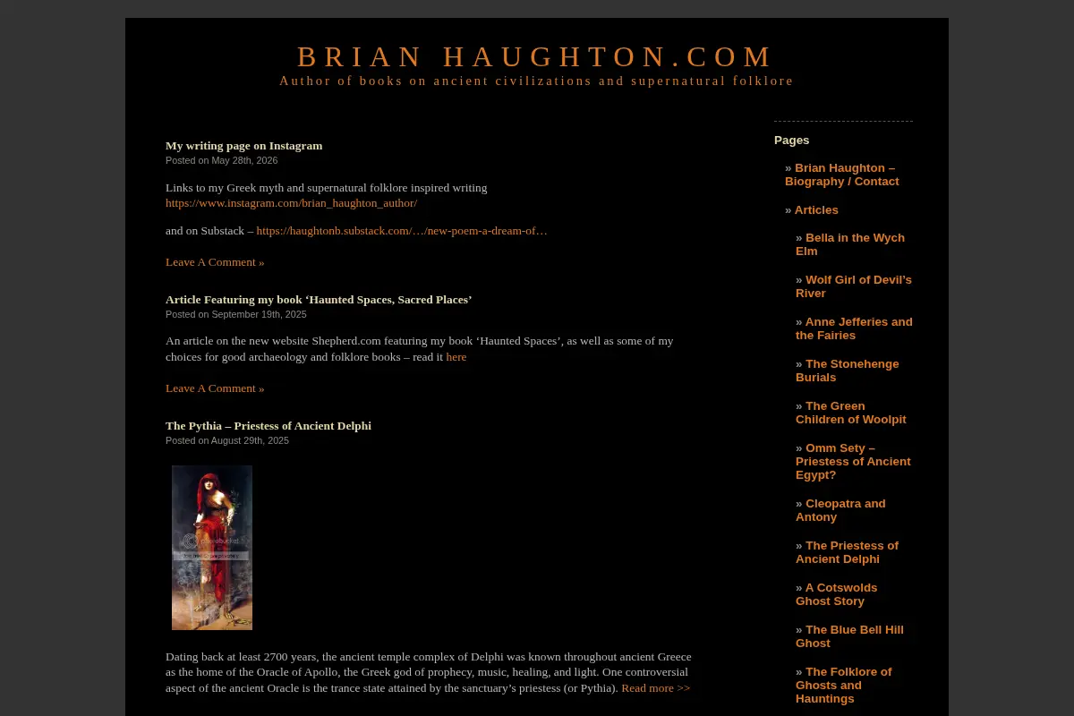Brian Haughton.com