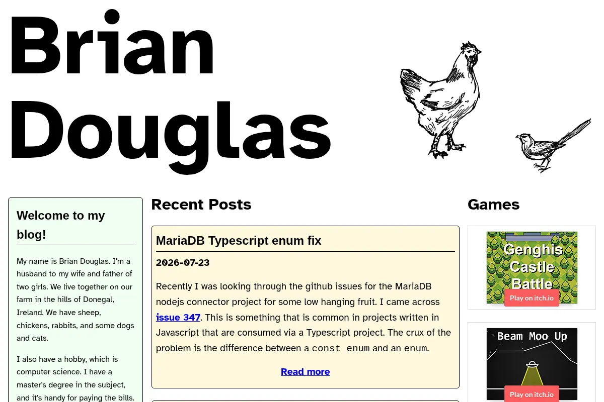Brian Douglas - Software Engineer