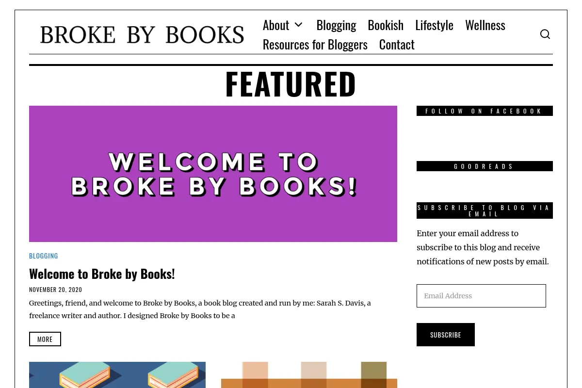 Broke by Books - A Bookish Journey