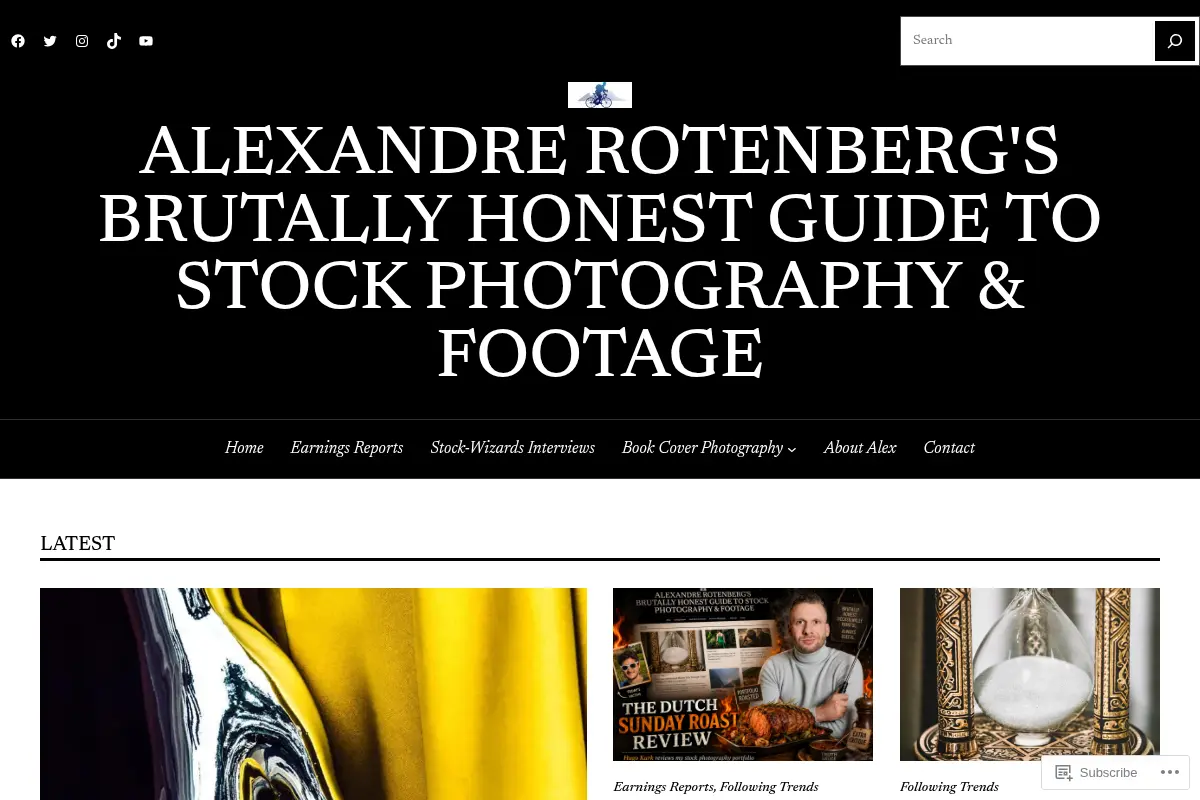 Alexandre Rotenberg's Brutally Honest Guide to Stock Photography & Footage