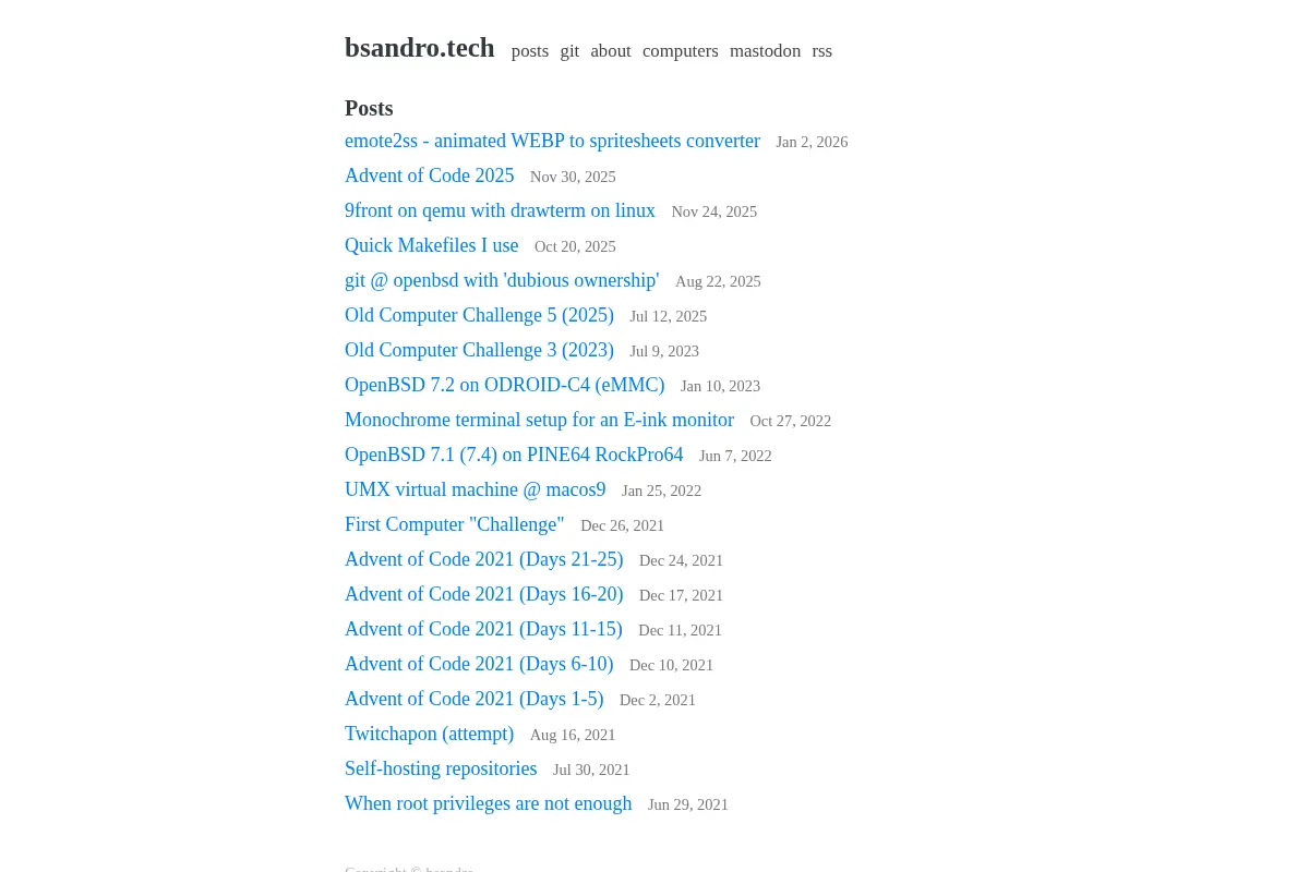 bsandro.tech