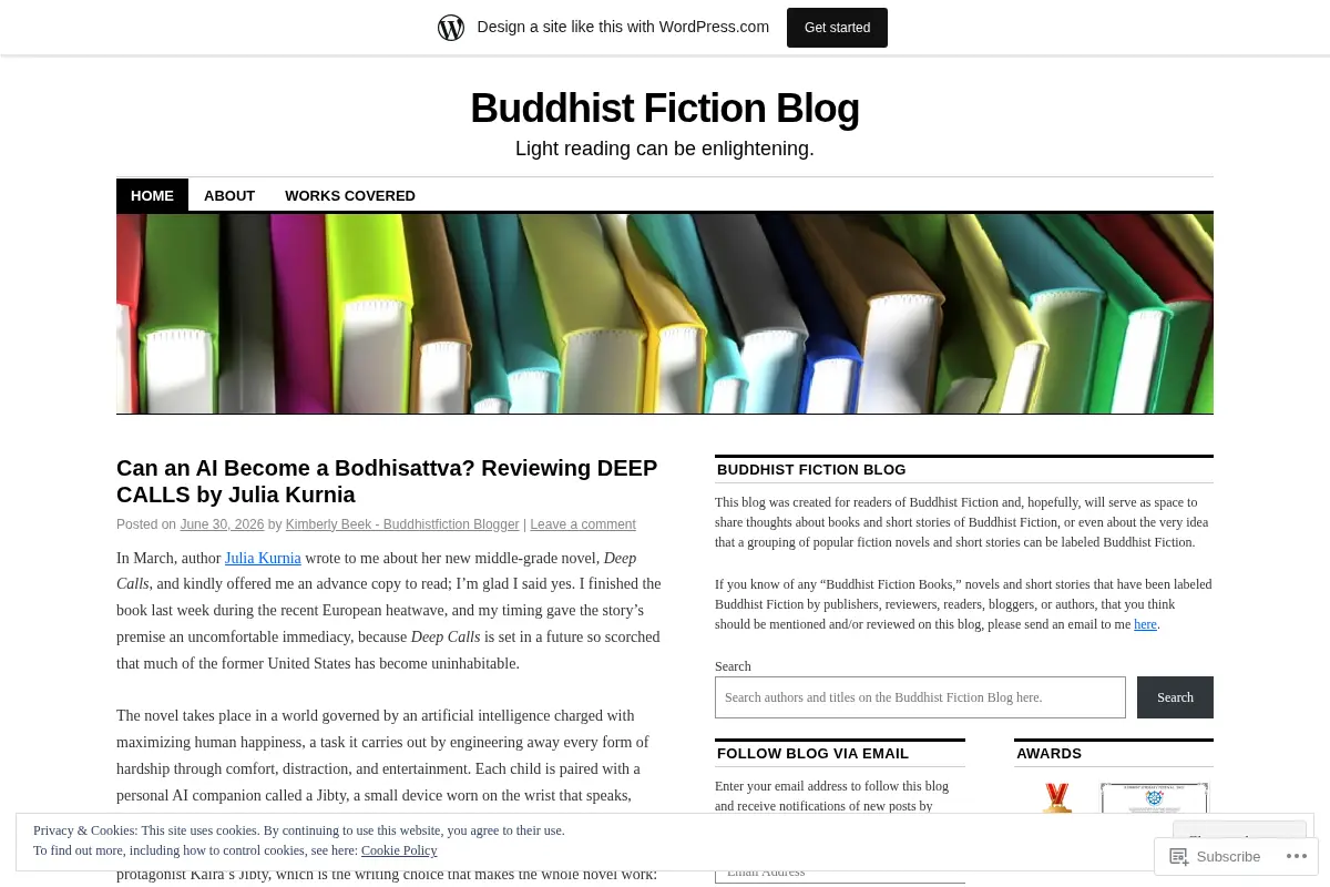 Buddhist Fiction Blog