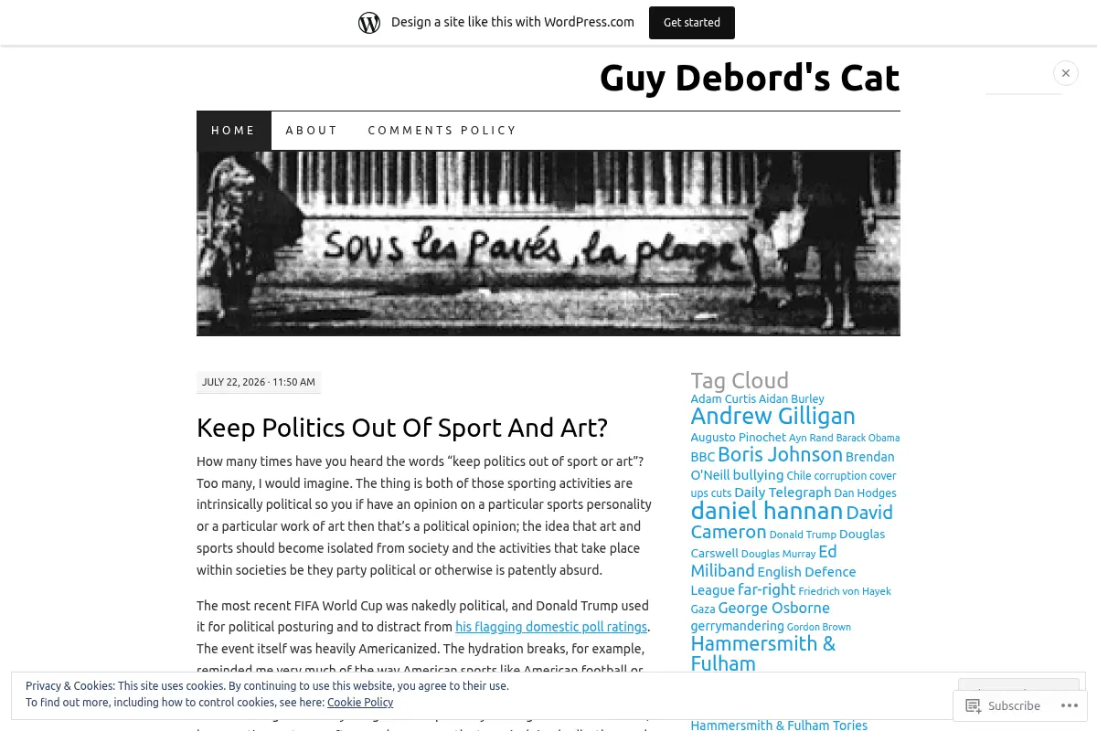 Guy Debord's Cat