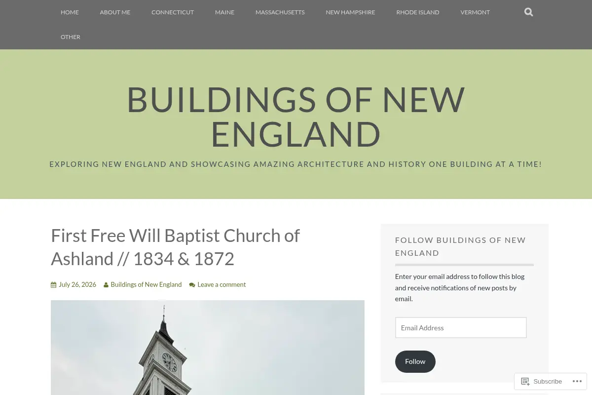 Buildings of New England