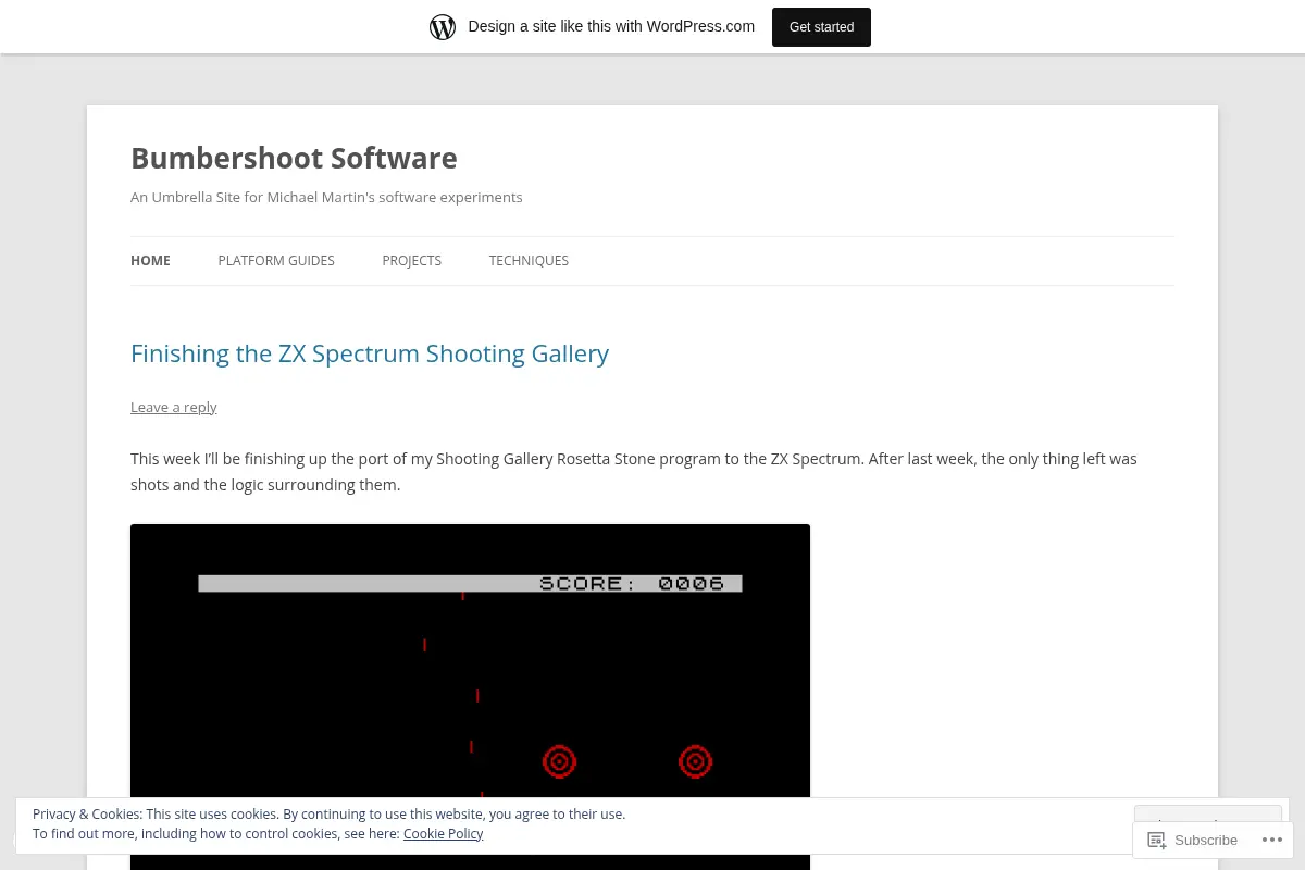Bumbershoot Software | An Umbrella Site for Michael Martin's software experiments