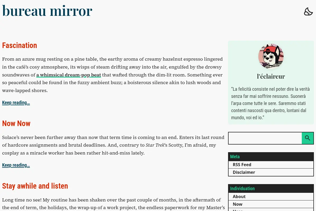 bureau mirror