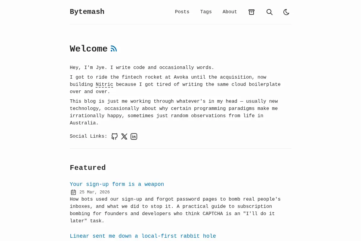 Bytemash
