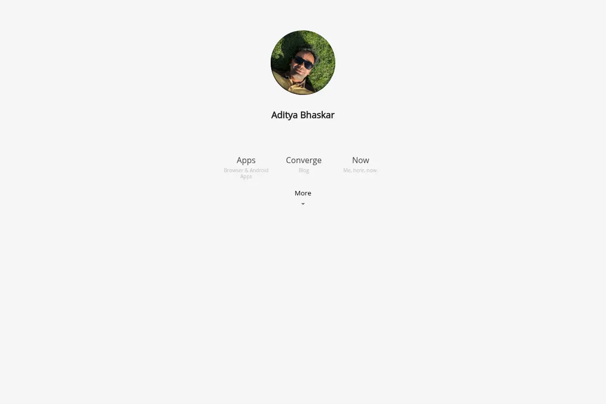 Aditya Bhaskar / Adi