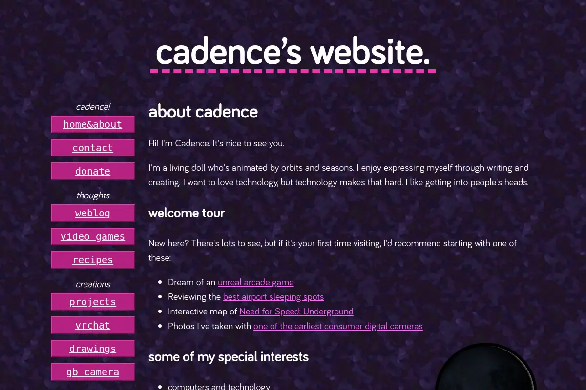 cadence's website