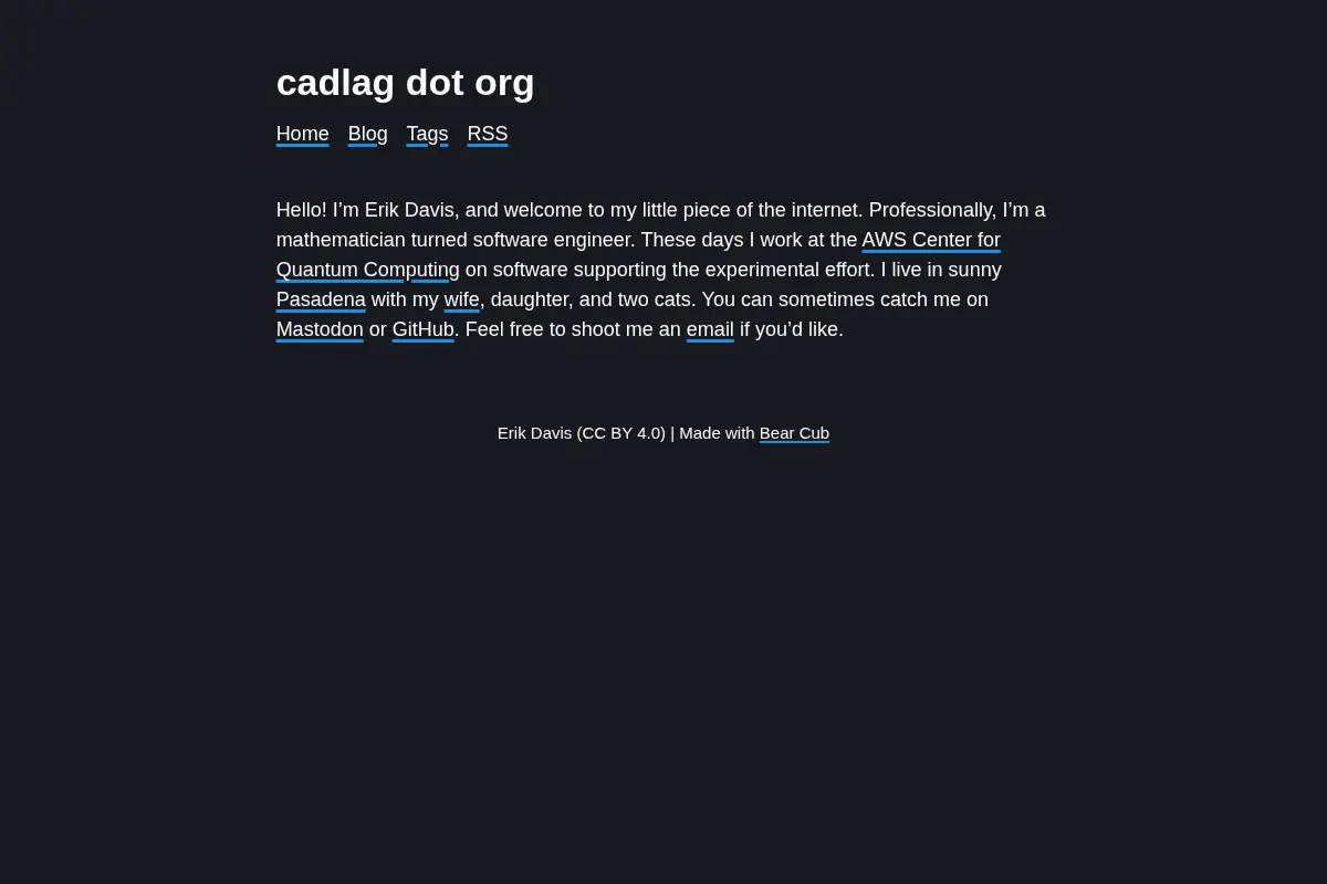 cadlag dot org