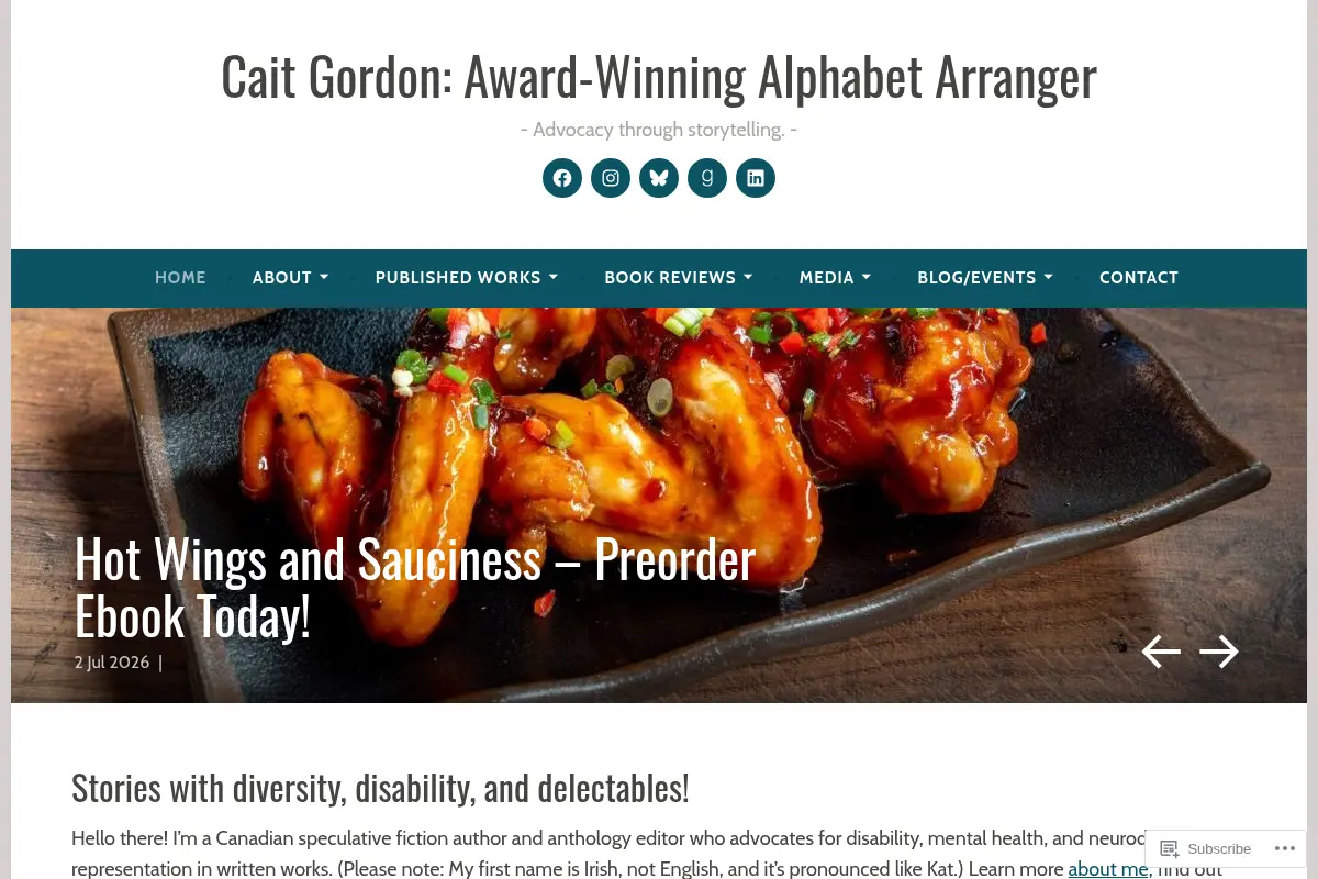 Cait Gordon: Author & Editor