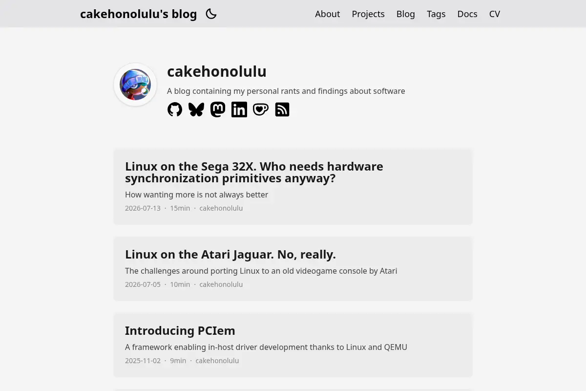 cakehonolulu's blog