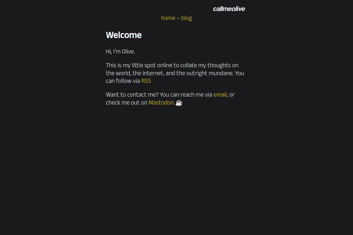 callmeolive