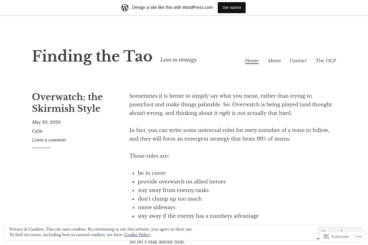 Finding the Tao