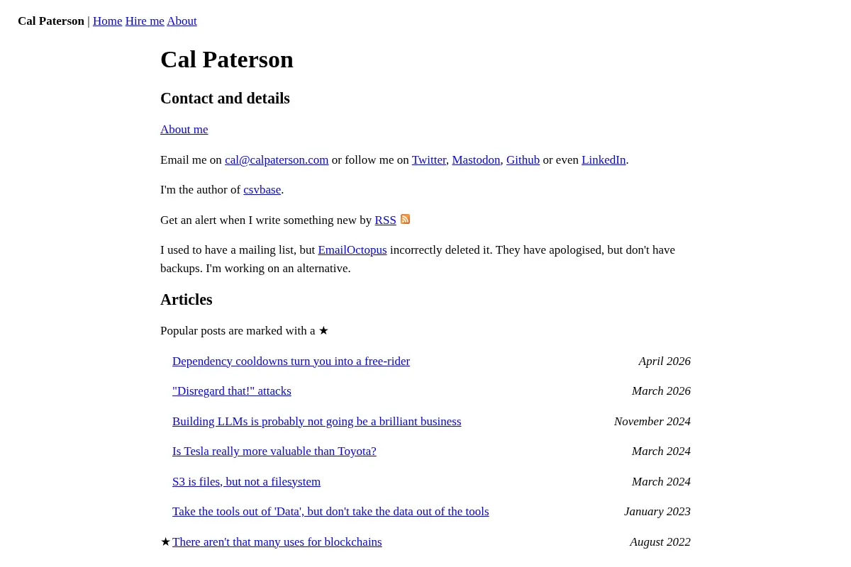 Cal Paterson