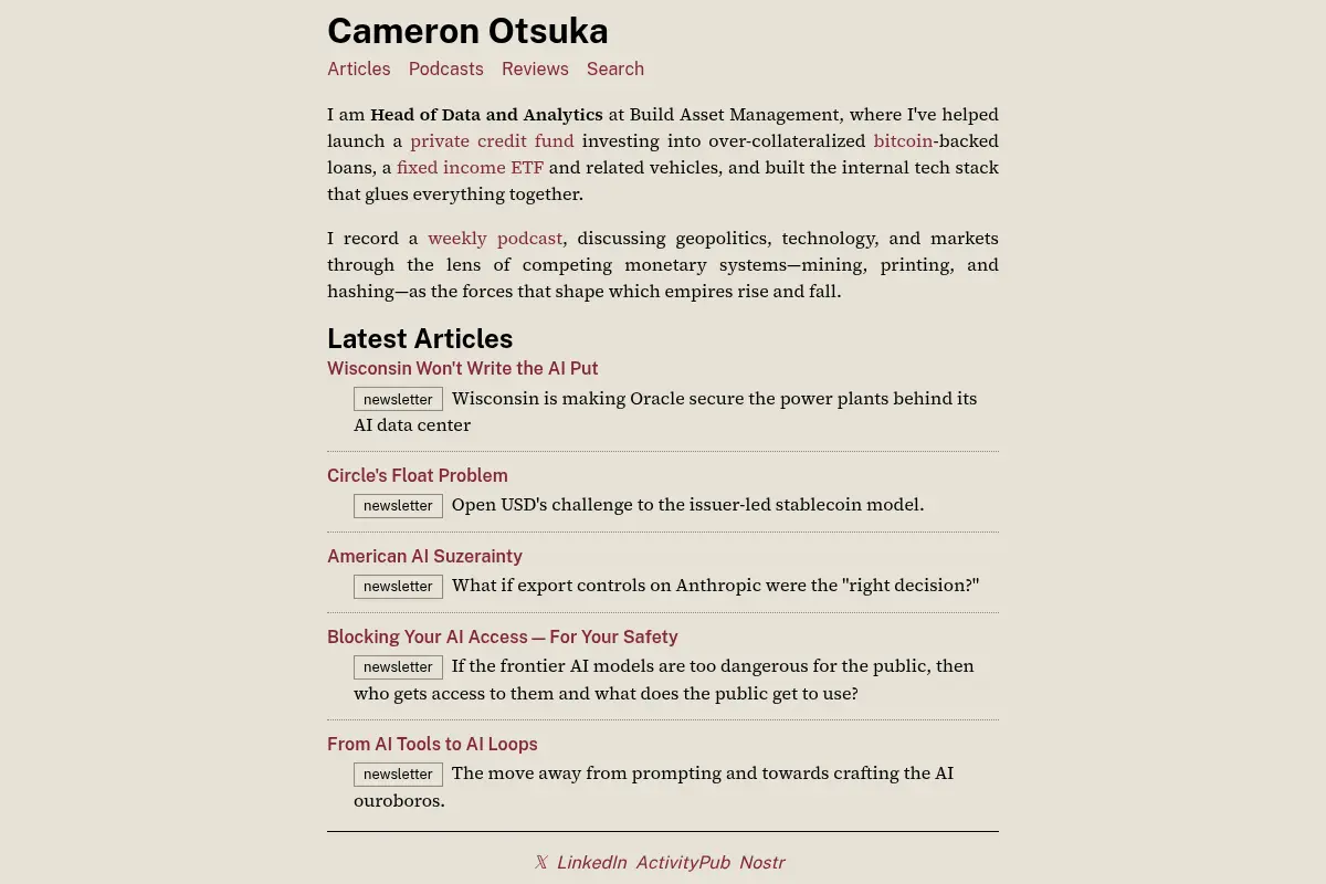 Cameron Otsuka