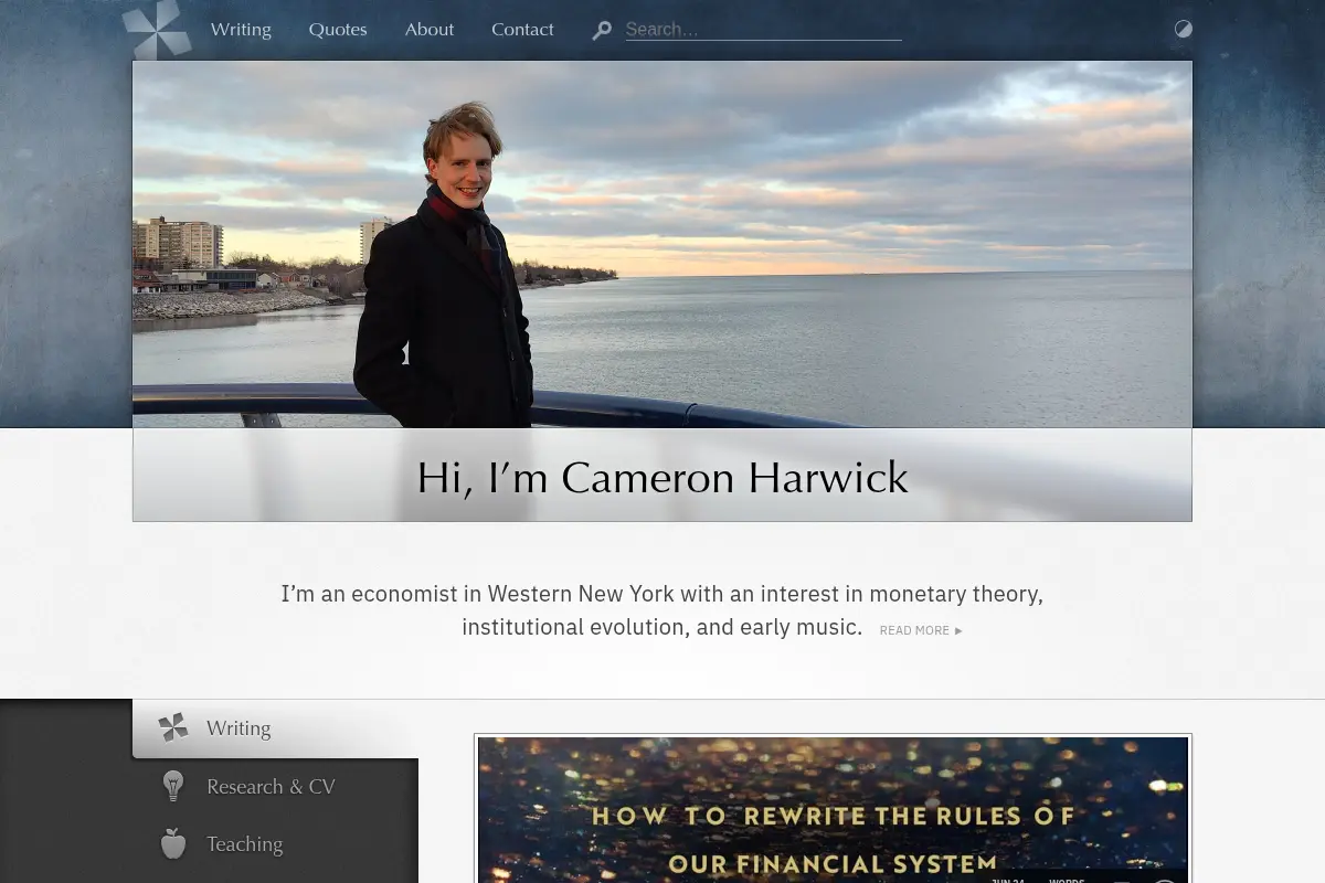 Cameron Harwick