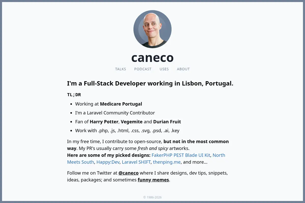 caneco.dev
