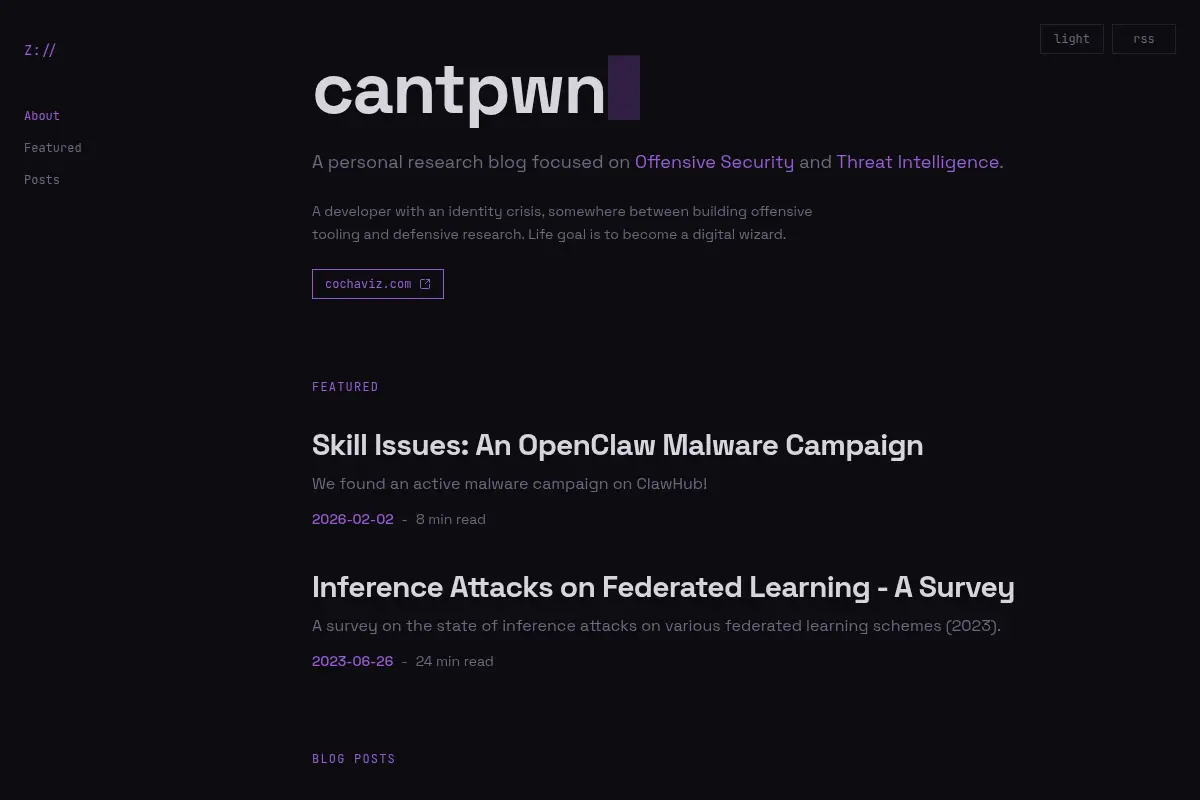 cantpwn.com | Offensive Security & Threat Intelligence Research