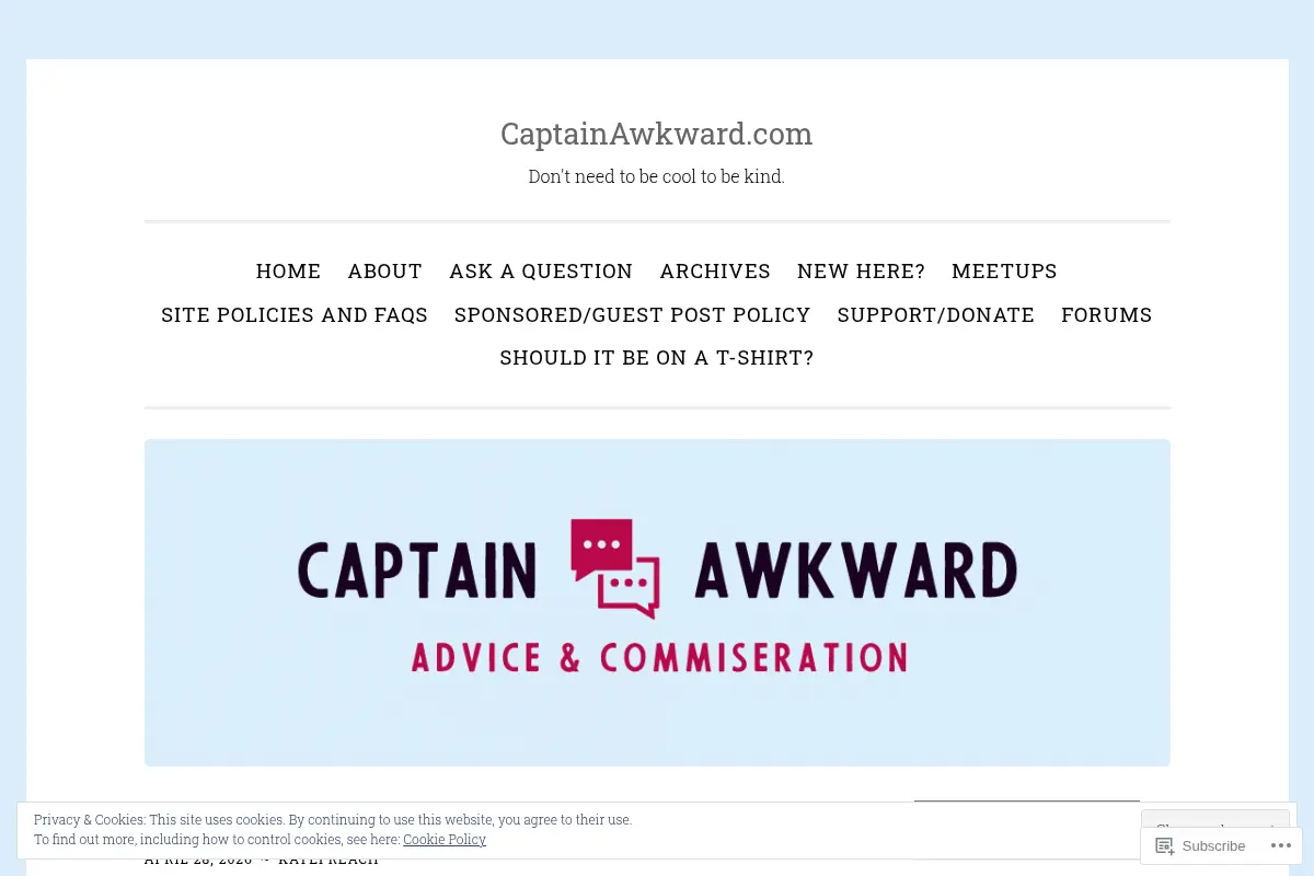 CaptainAwkward.com