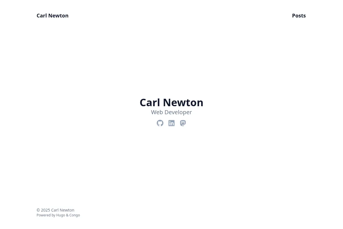 Carl Newton