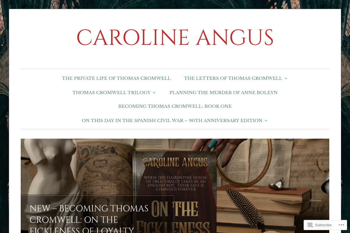 Caroline Angus – Historian and Author