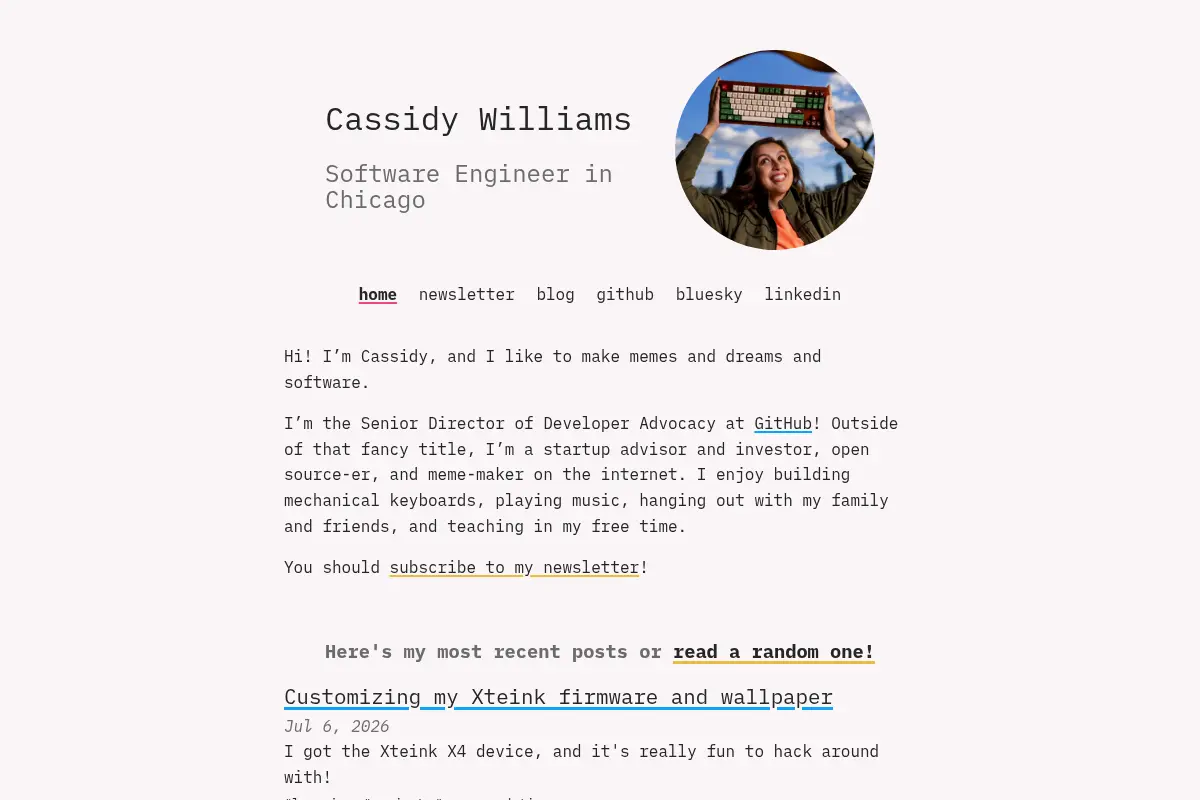 Cassidy Williams
