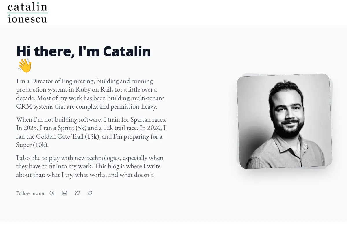 Catalin Ionescu - Director, Application Engineering @ Mon Ami