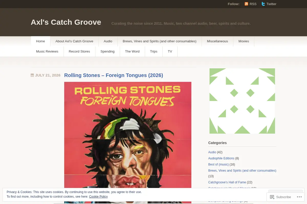 Axl's Catch Groove