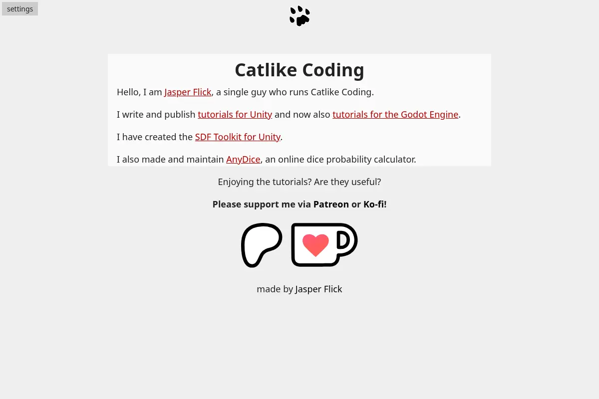 Catlike Coding