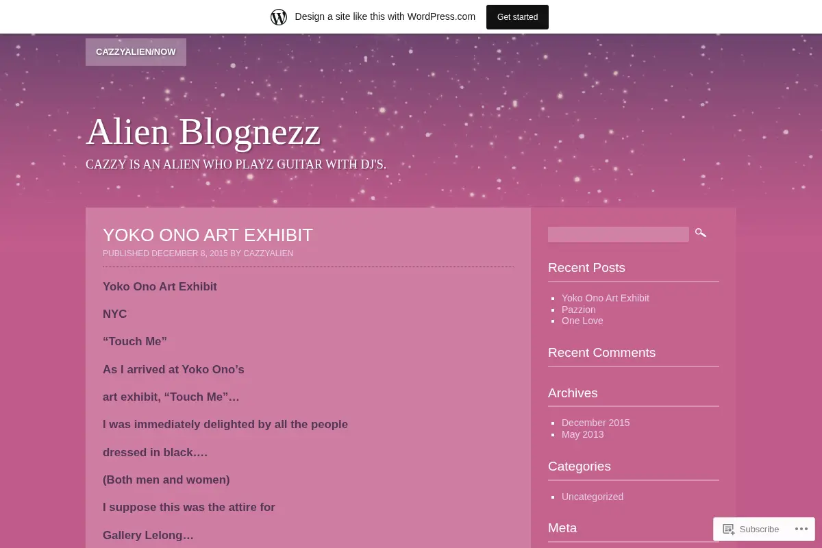 Alien Blognezz