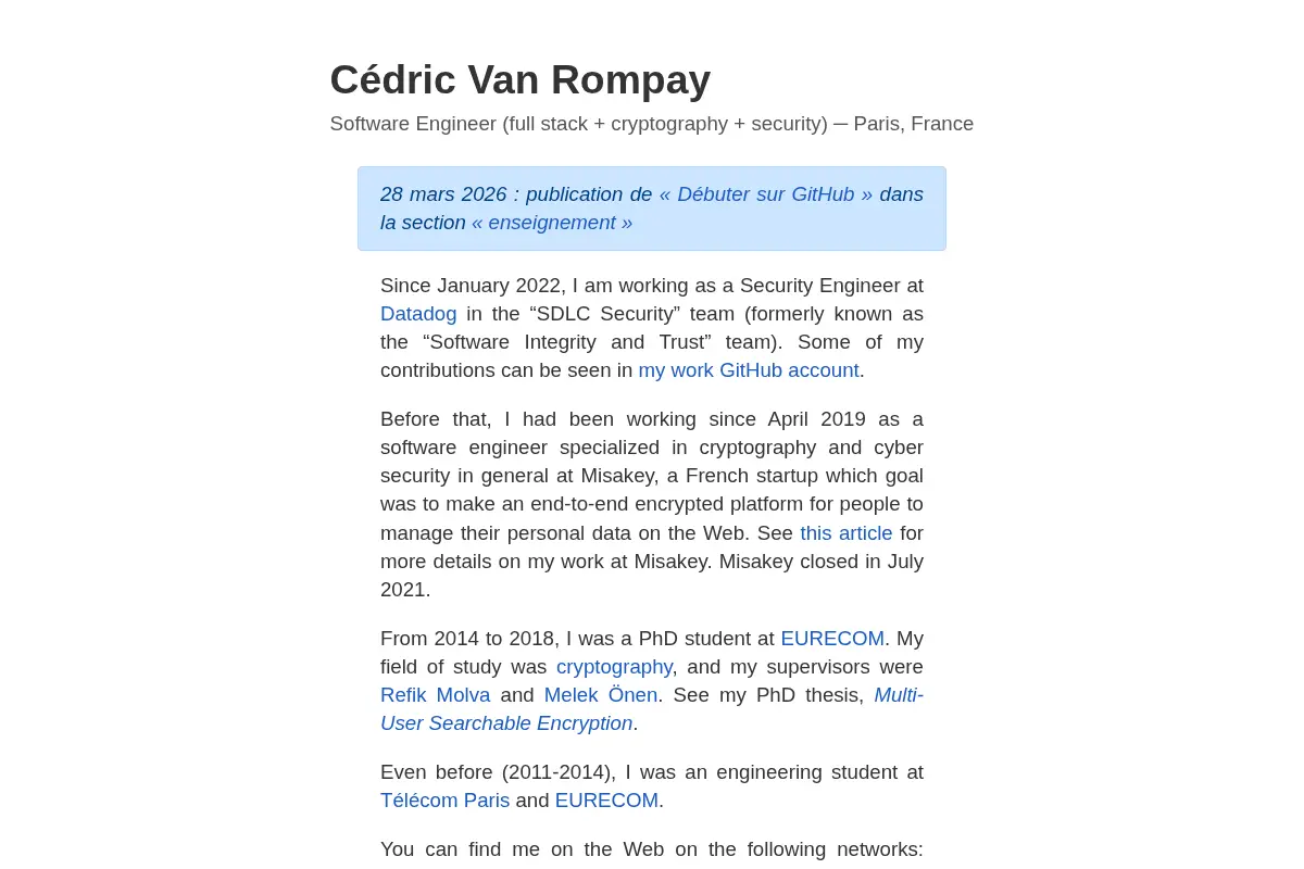 Cédric Van Rompay