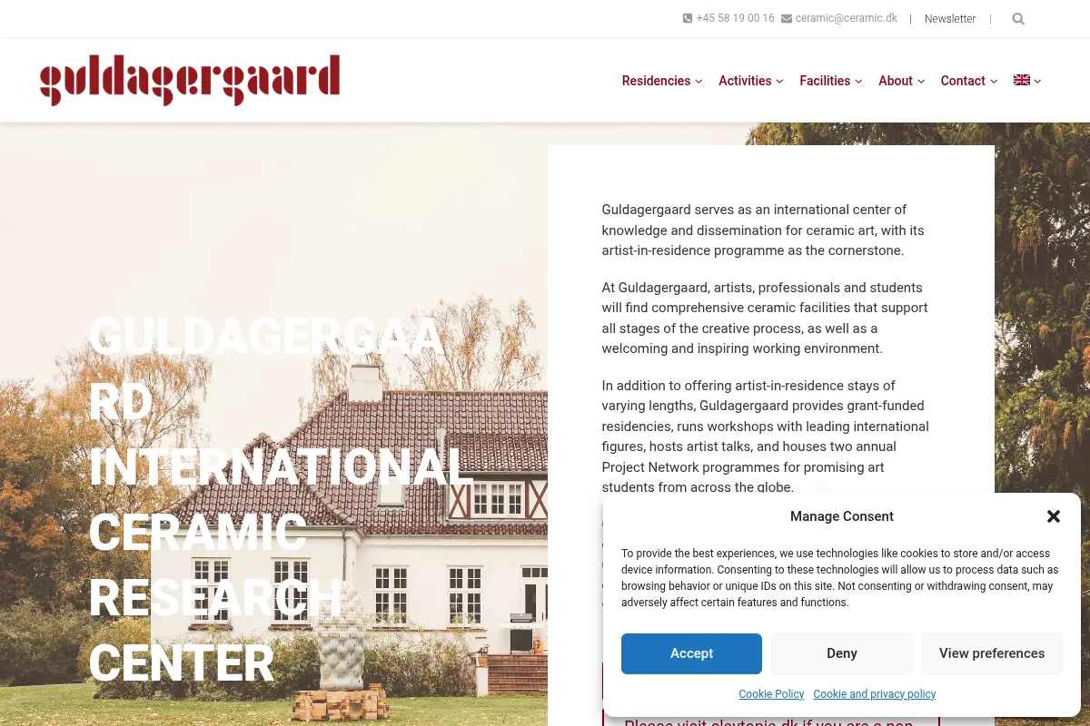 Guldagergaard – International Ceramic Research Center