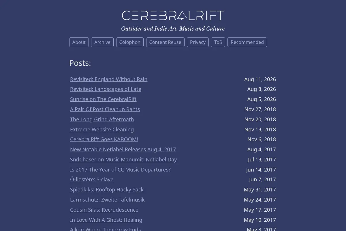The CerebralRift