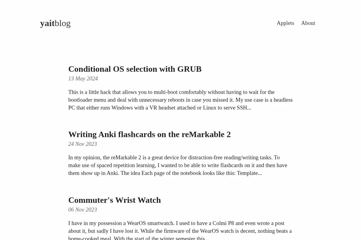 Yet another IT blog